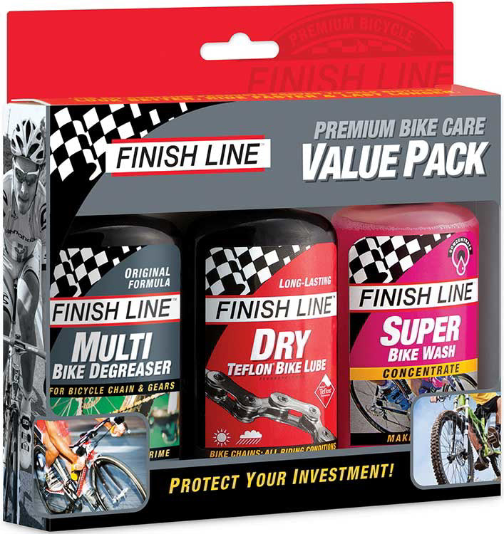 FINISH LINE BIKE CARE SUMMER VALUE PACK