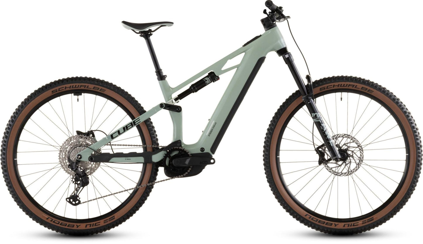 CUBE STEREO HYBRID ONE44 HPC RACE 800 eMTB BIKE 2026 DRIEDHERBS' N 'BLACK