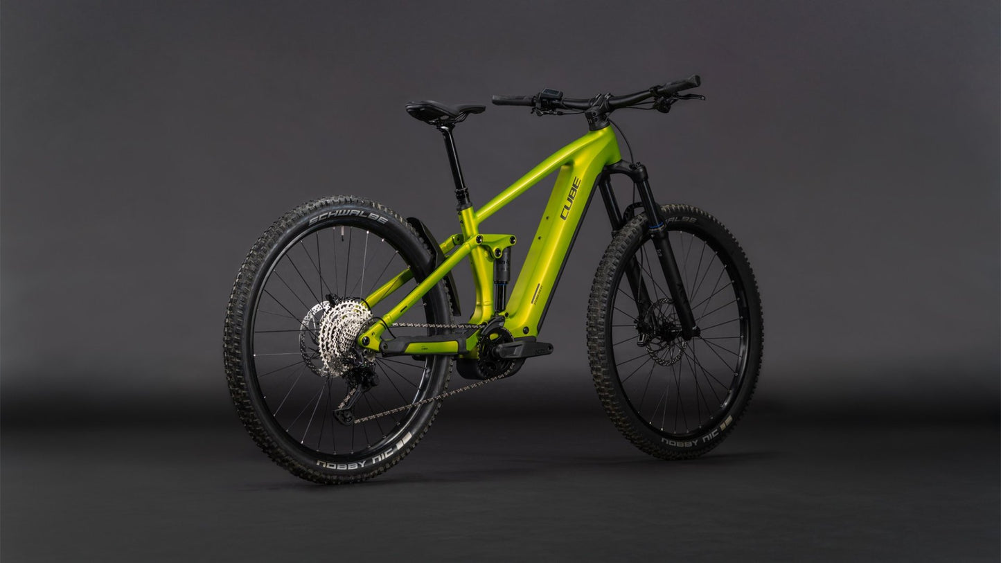 CUBE STEREO HYBRID ONE44 PRO 800 eMTB BIKE 2026 LIZARD' N 'BLACK