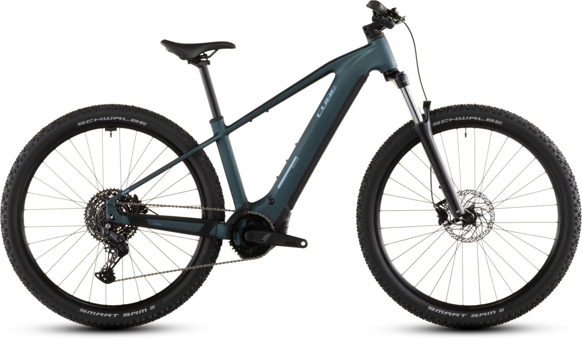 CUBE REACTION HYBRID ONE 600 eMTB BIKE 2026 ROYALGREEN' N 'PRISM