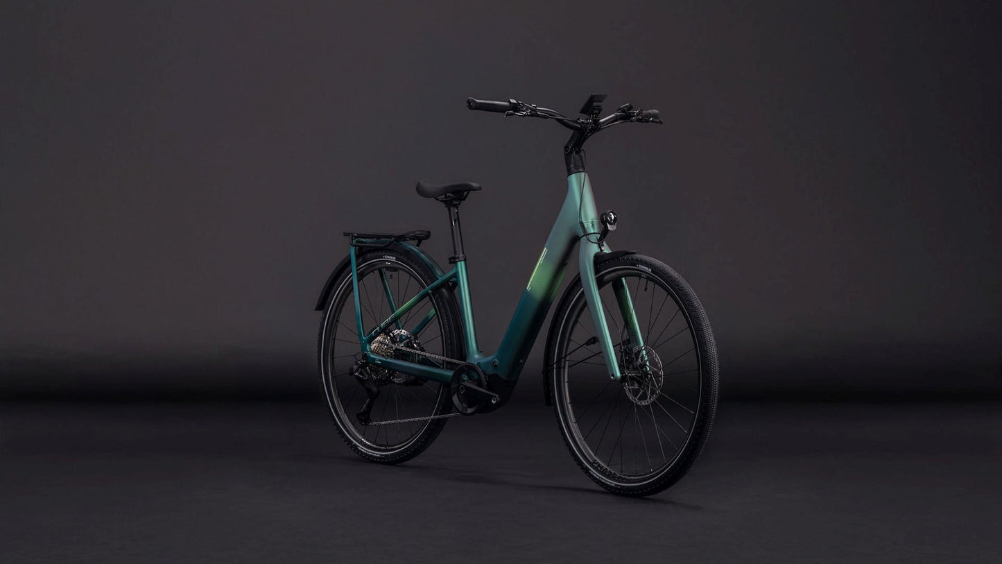 CUBE KATHMANDU HYBRID C:62 SLT 400X EASY ENTRY eBIKE 2026 SEAFOAM´ N ´CHROME