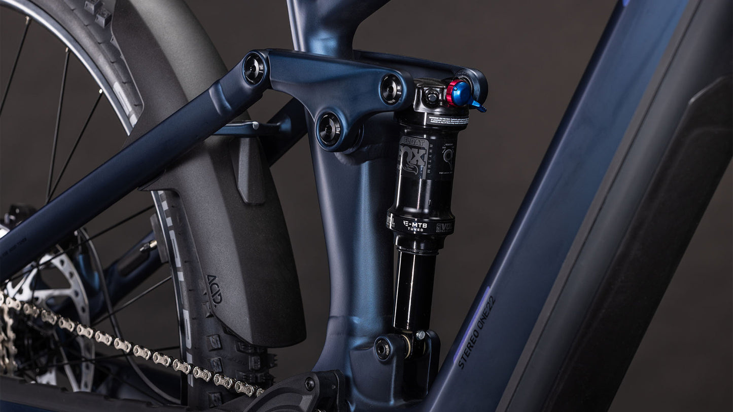CUBE STEREO HYBRID ONE22 SLX 800 eMTB BIKE 2026 INDIGOBLUE' N 'BLUE