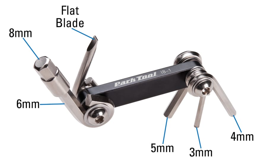 PARK TOOL IB-1 I-BEAM MULTI-TOOL