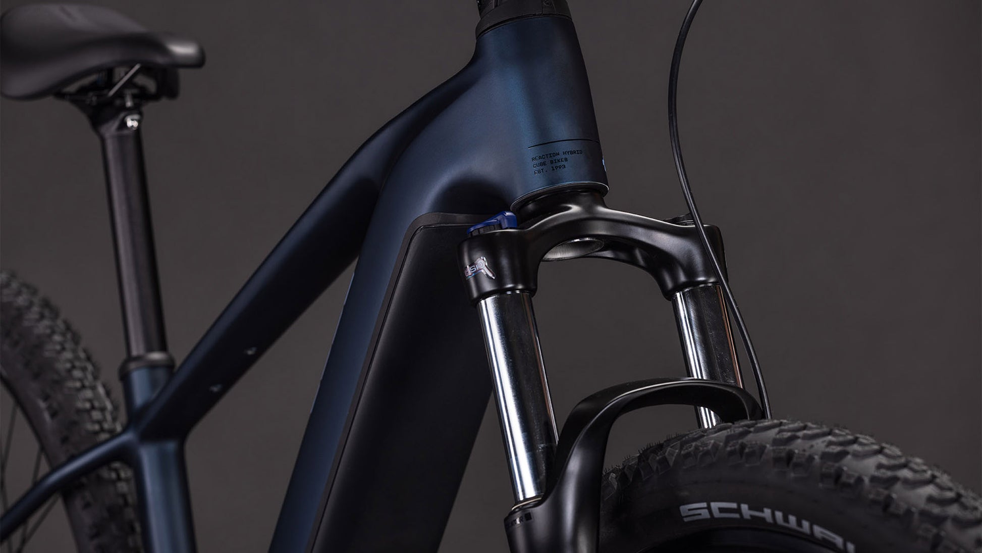 CUBE REACTION HYBRID PERFORMANCE 600 eMTB BIKE 2026 INDIGOBLUE' N 'REFLEX