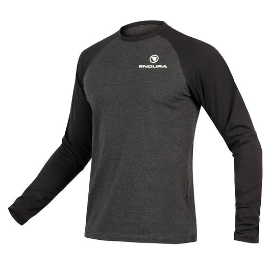 ENDURA ONE CLAN RAGLAN L/S GREY