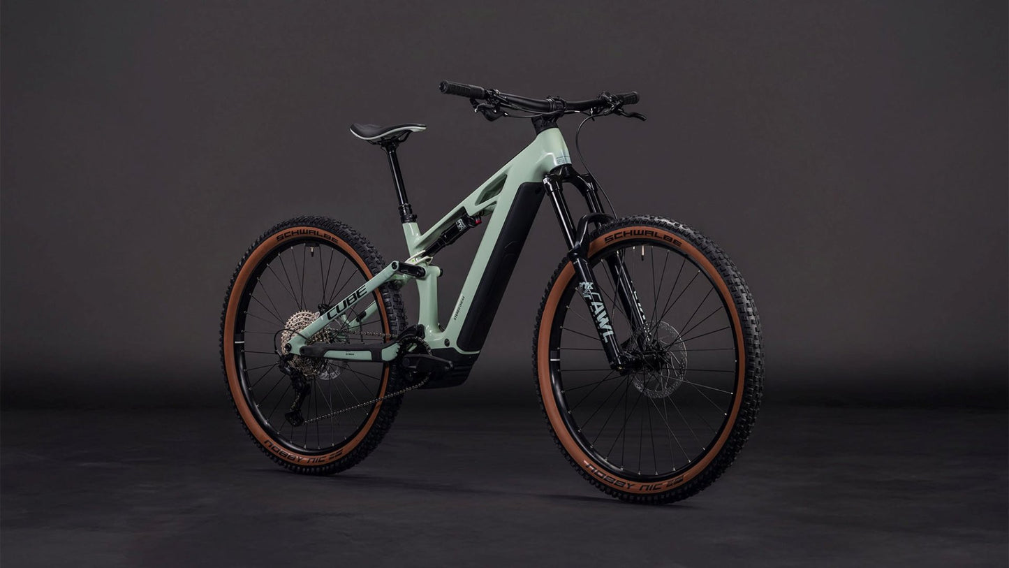 CUBE STEREO HYBRID ONE44 HPC RACE 800 eMTB BIKE 2026 DRIEDHERBS' N 'BLACK