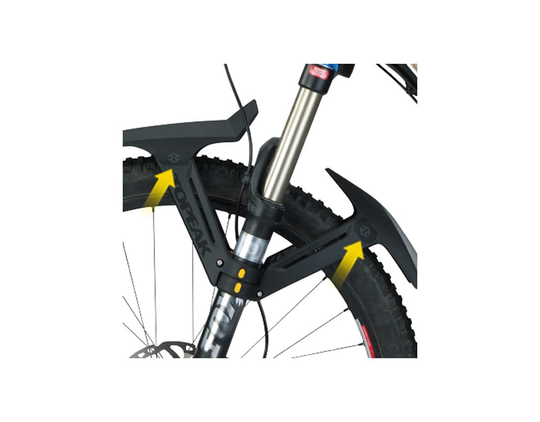 TOPEAK DEFENDER XC1 FRONT FENDER 26", 27.5" + 29"