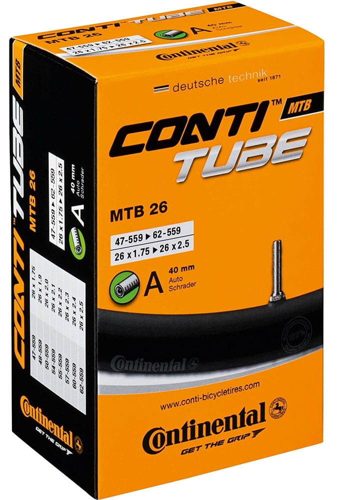 CONTINENTAL MTB 26 A40 TUBE - 26X1.75-2.50