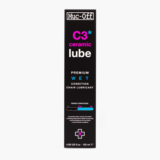 MUC-OFF C3 CERAMIC WET LUBE CHAIN LUBRICANT 120ml