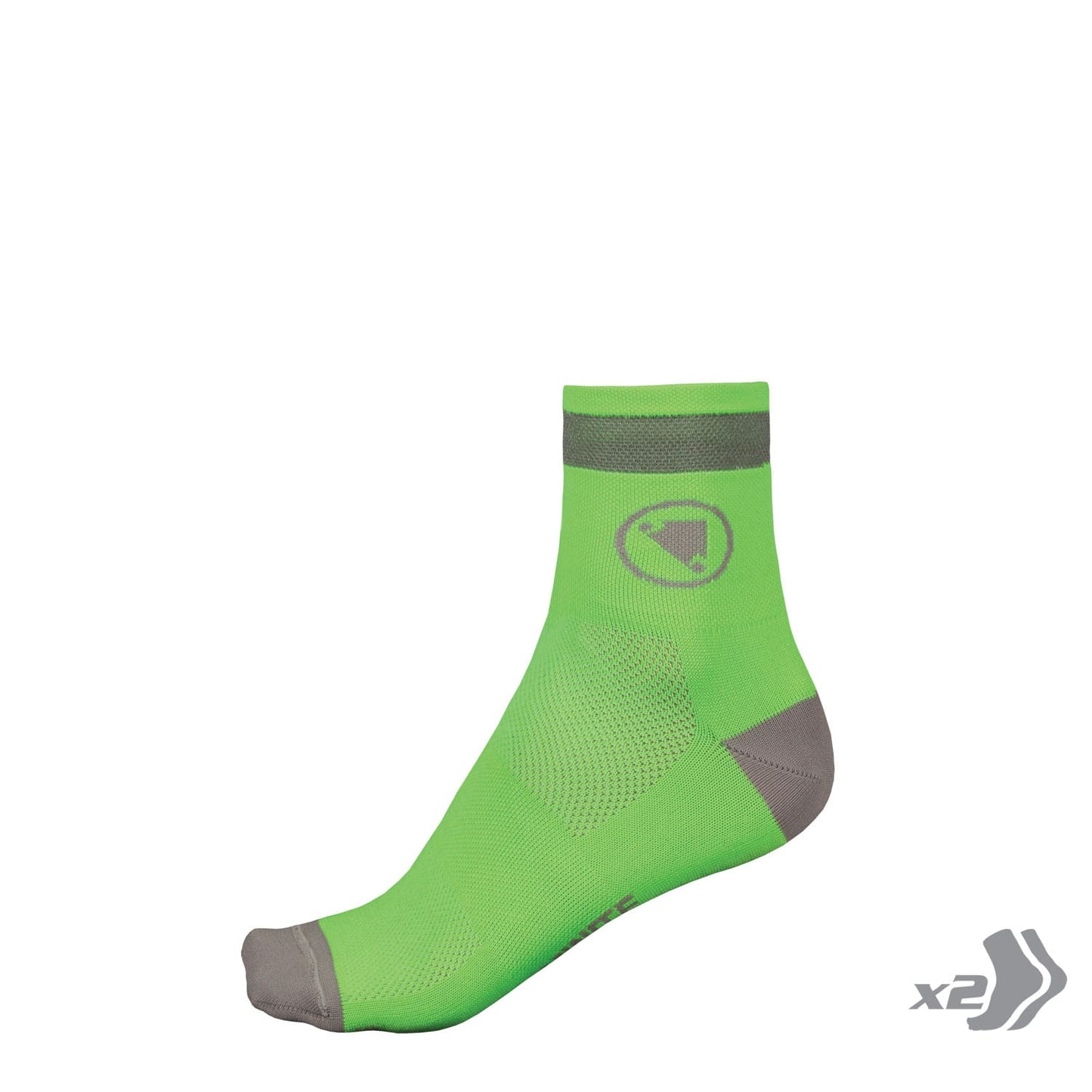 ENDURA LUMINITE SOCK (TWIN PACK)