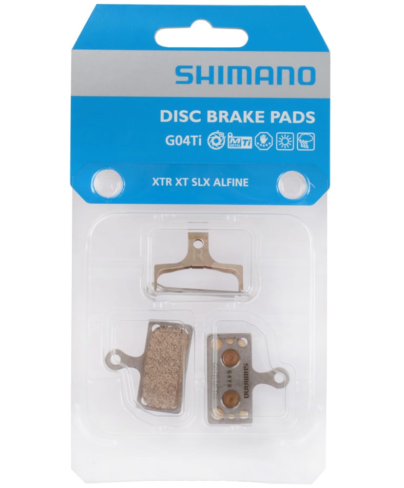 SHIMANO G04Ti METAL DISC BRAKE PADS