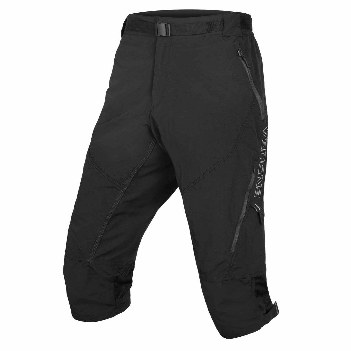 ENDURA HUMMVEE 3/4 SHORT II WITH LINER - BLACK