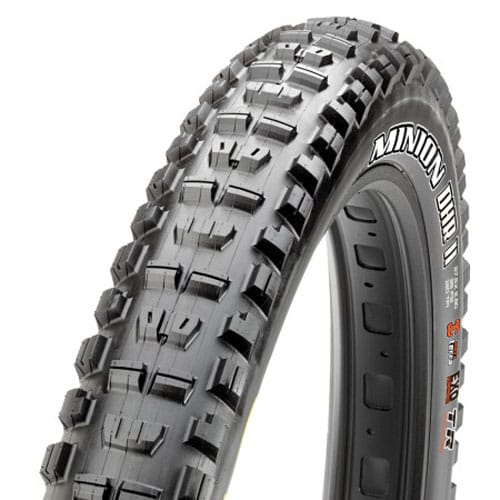 MAXXIS MINION DHR II+ REAR 27.5x2.80 TR EXO DUAL 60 FOLDING MTB TYRE