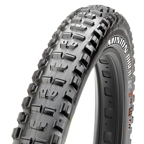 MAXXIS MINION DHR II+ REAR 27.5X2.80 TR EXO DUAL 60 FOLDING MTB TYRE