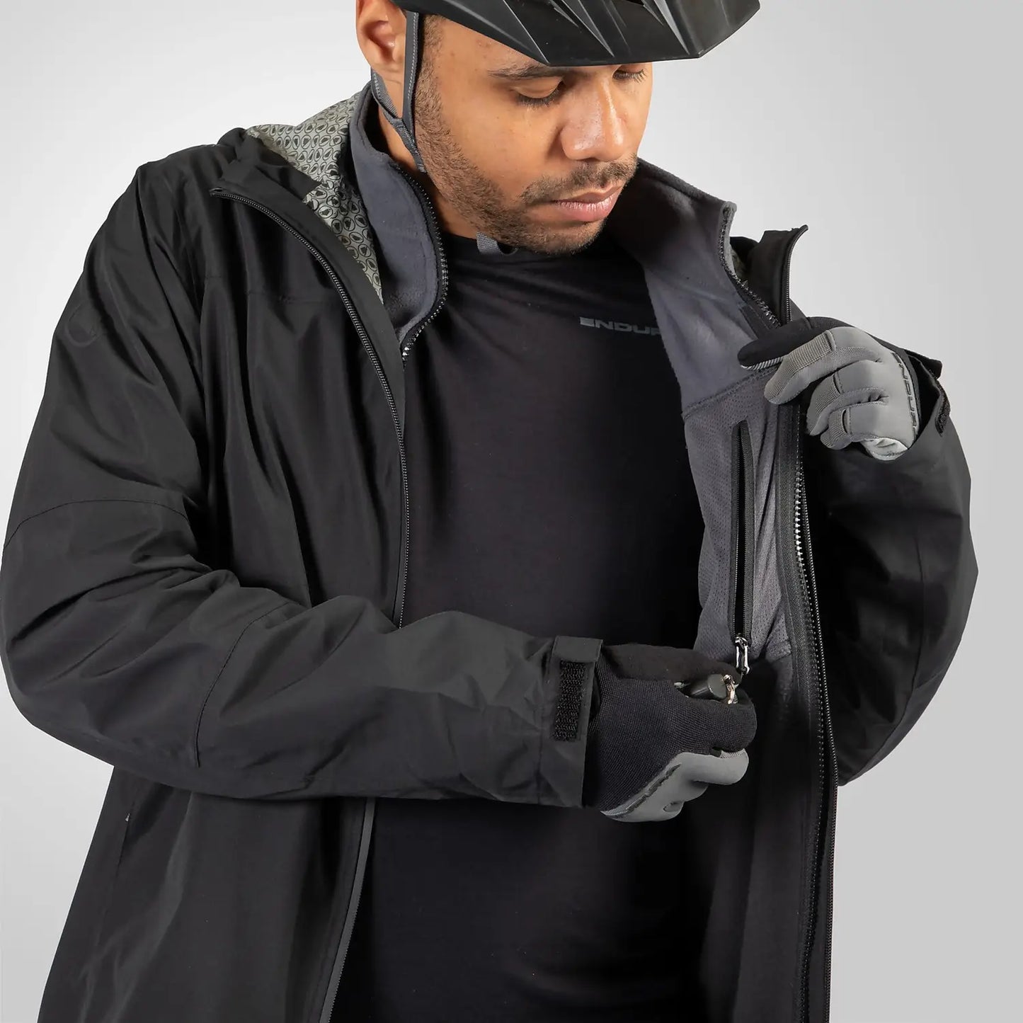ENDURA HUMMVEE 3-IN-1 WATERPROOF JACKET BLACK