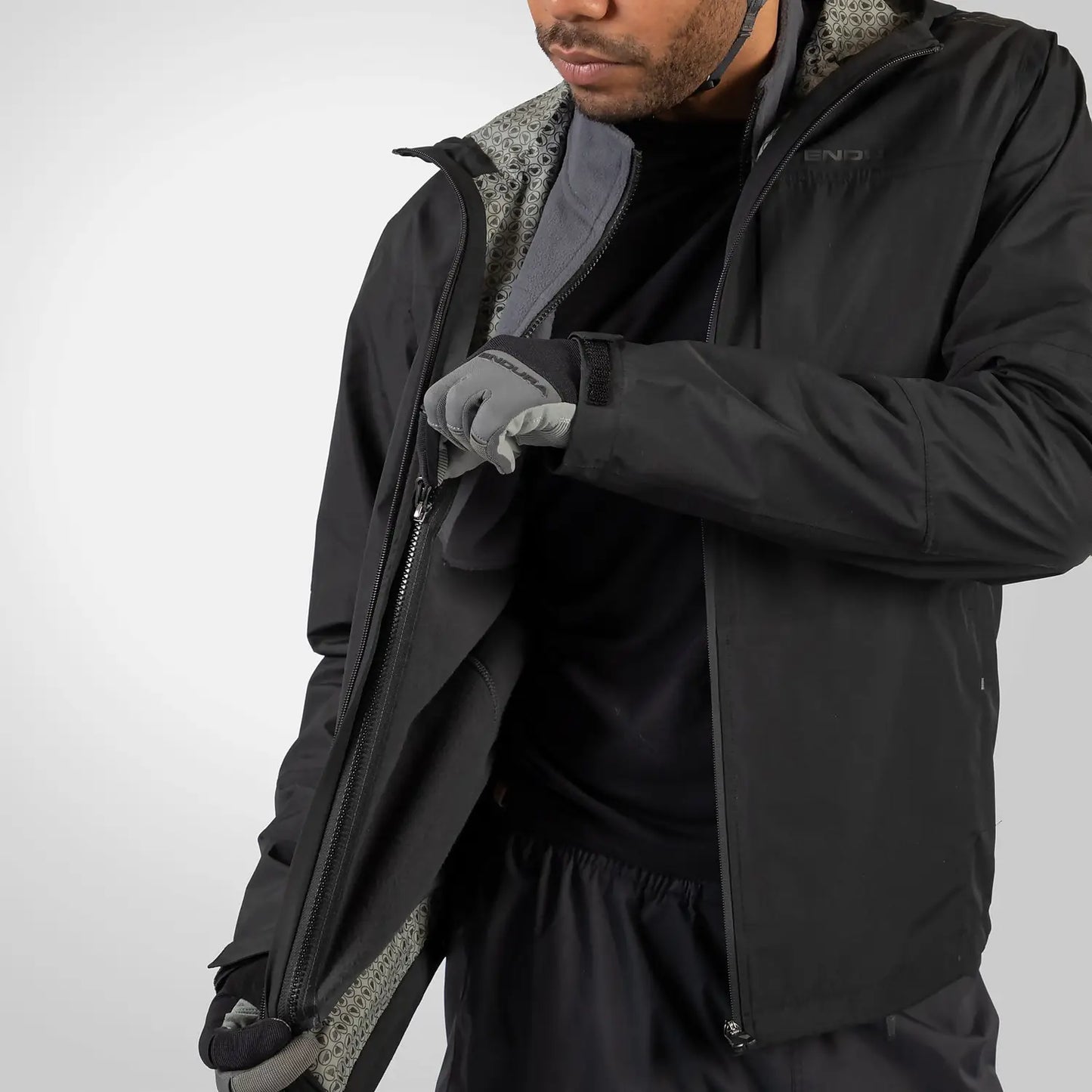 ENDURA HUMMVEE 3-IN-1 WATERPROOF JACKET BLACK