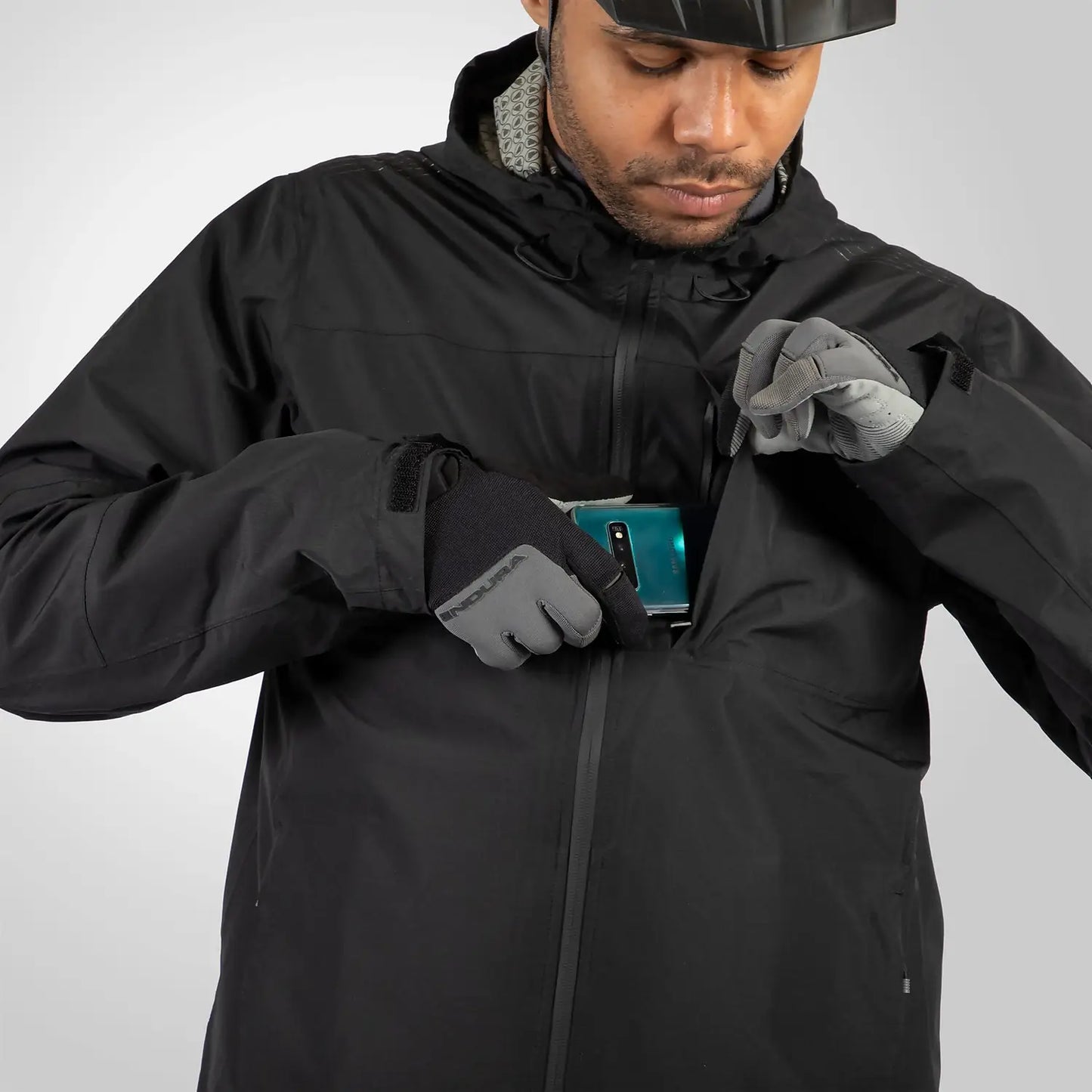 ENDURA HUMMVEE 3-IN-1 WATERPROOF JACKET - BLACK