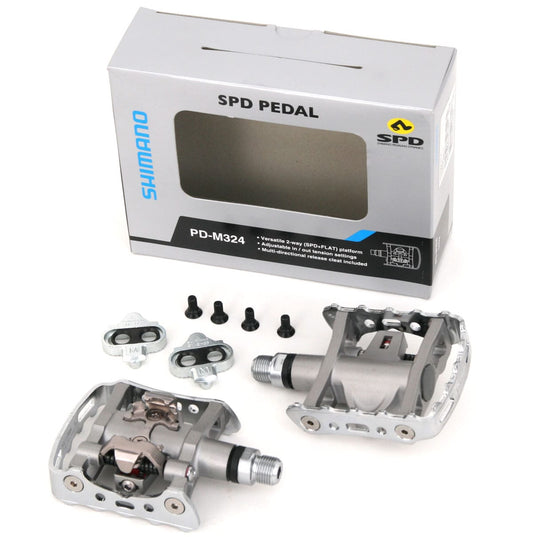 SHIMANO PD-M324 SPD MTB PEDALS