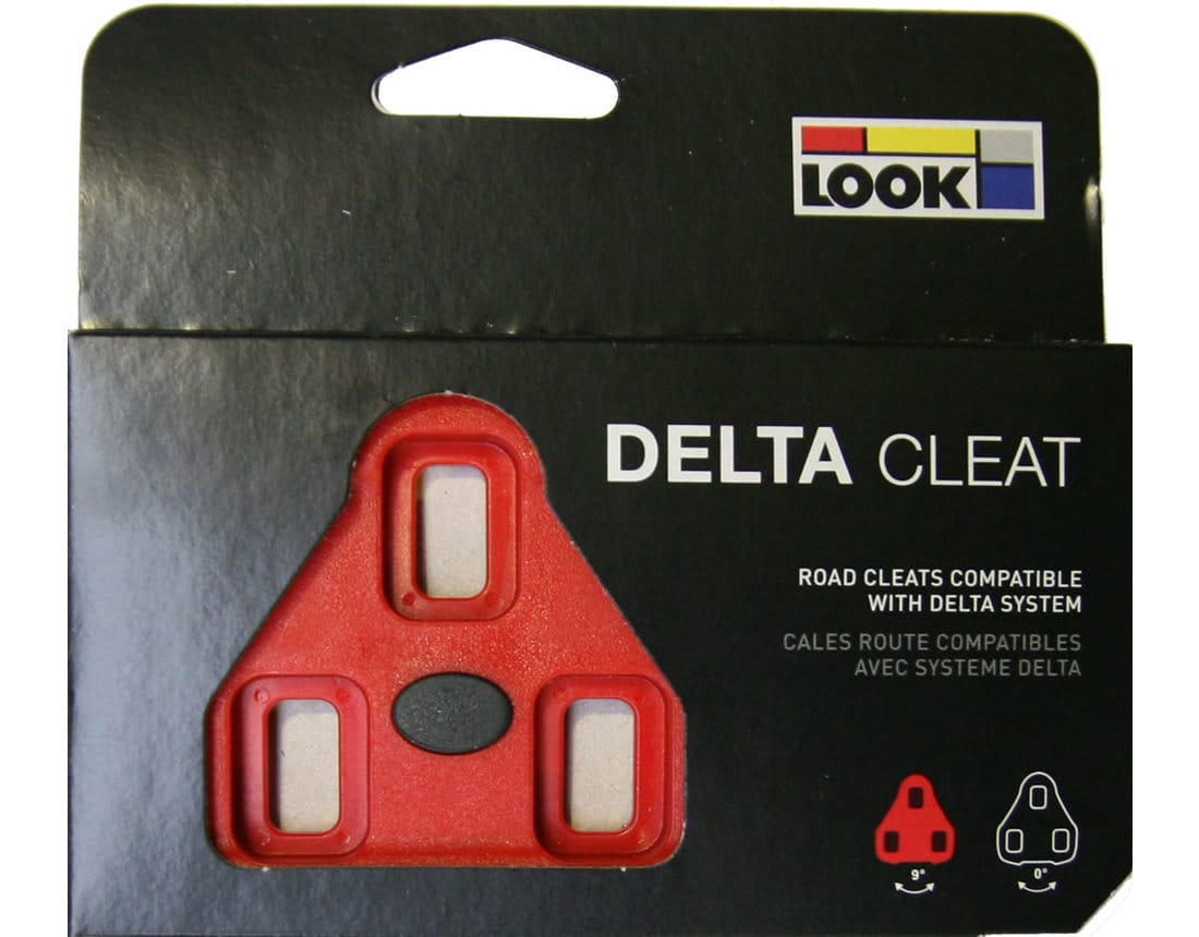 LOOK DELTA BI-MATERIAL CLEAT WITH 9 DEGREE FLOAT