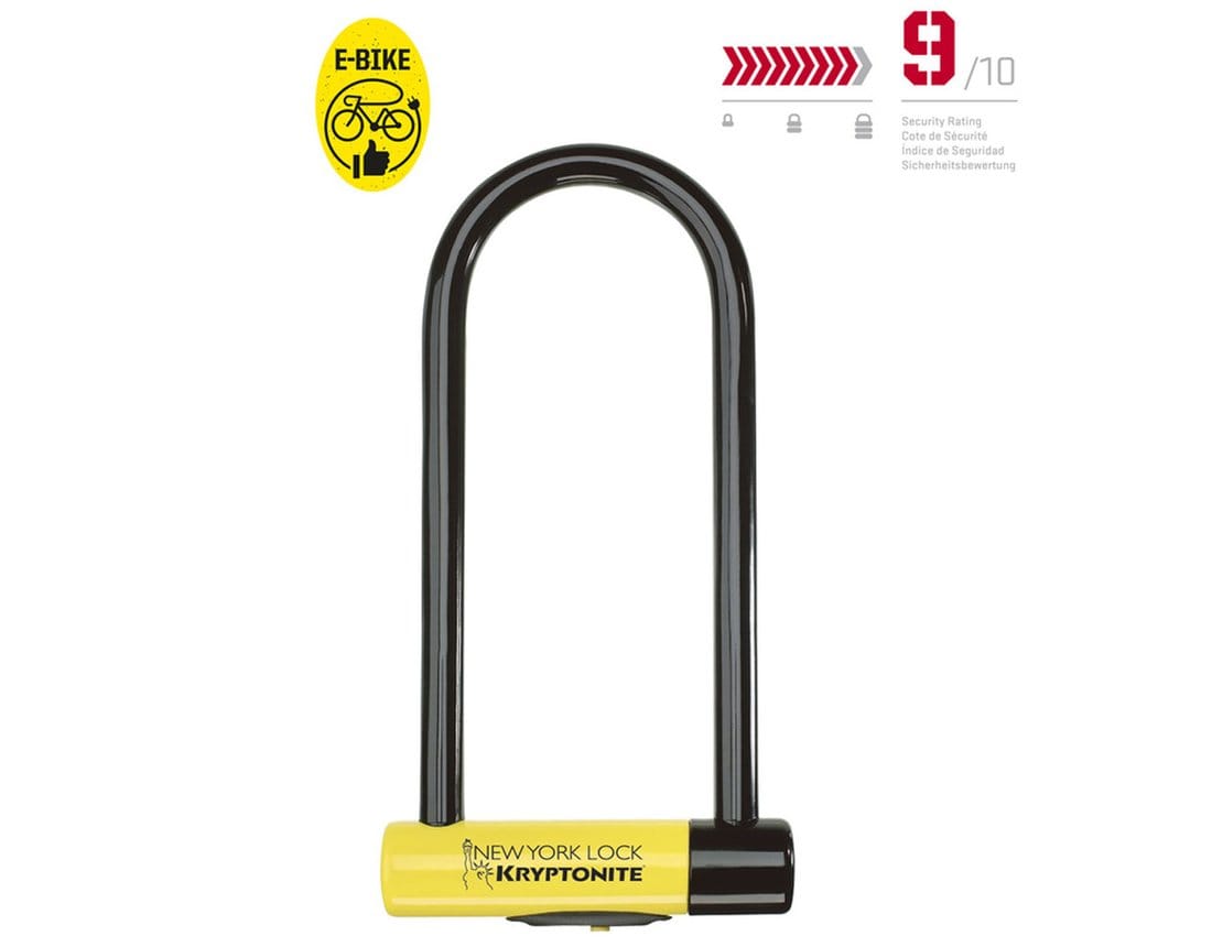 KRYPTONITE NEW YORK LONG SHACKLE U-LOCK