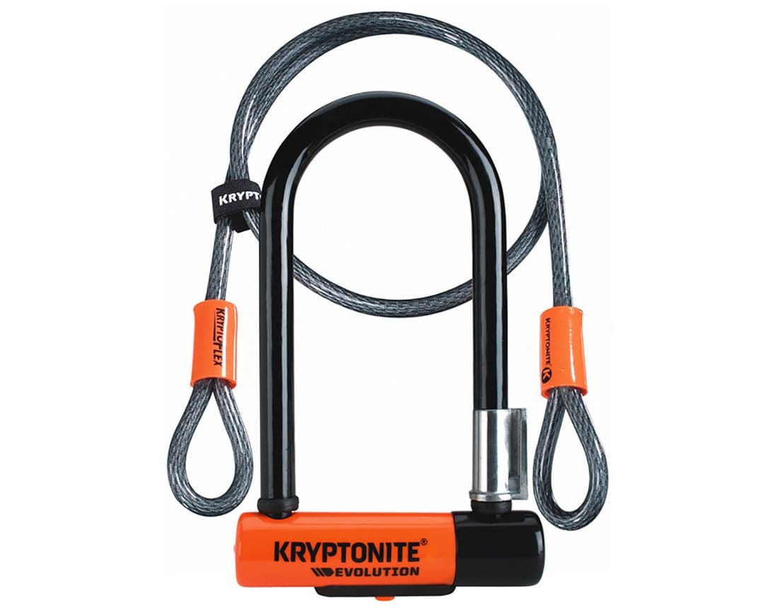 KRYPTONITE EVOLUTION MINI-7 WITH KRYPTOFLEX 120CM