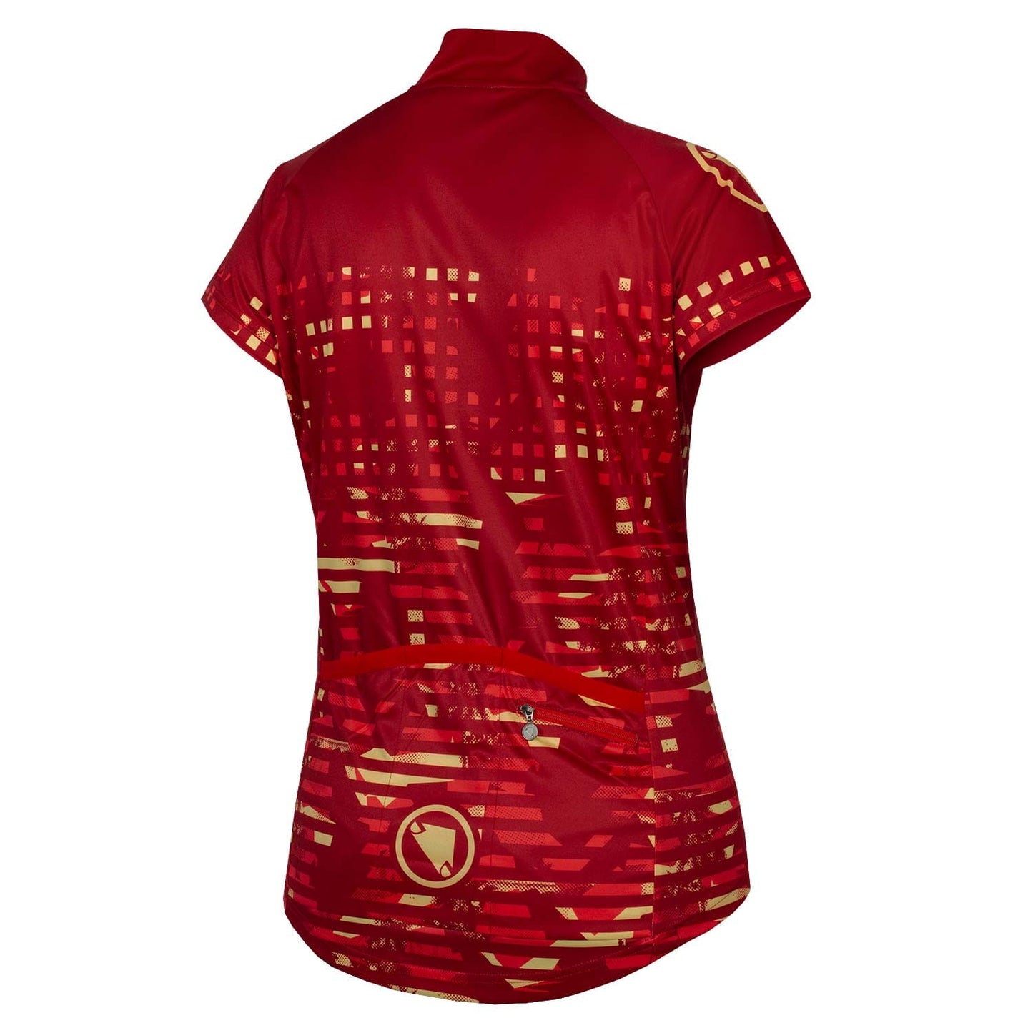 ENDURA WOMEN'S HUMMVEE RAY S/S JERSEY - RED