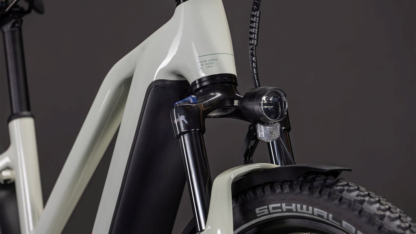 CUBE NURIDE HYBRID PERFORMANCE 600 TRAPEZE eTREKKING BIKE 2026 DESERTSTONE' N 'GREY