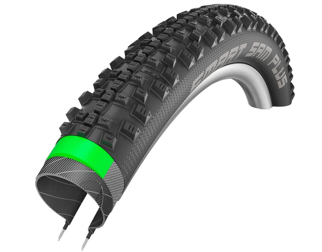 SCHWALBE SMART SAM PLUS 26 GREENGUARD WIRED eMTB TYRE