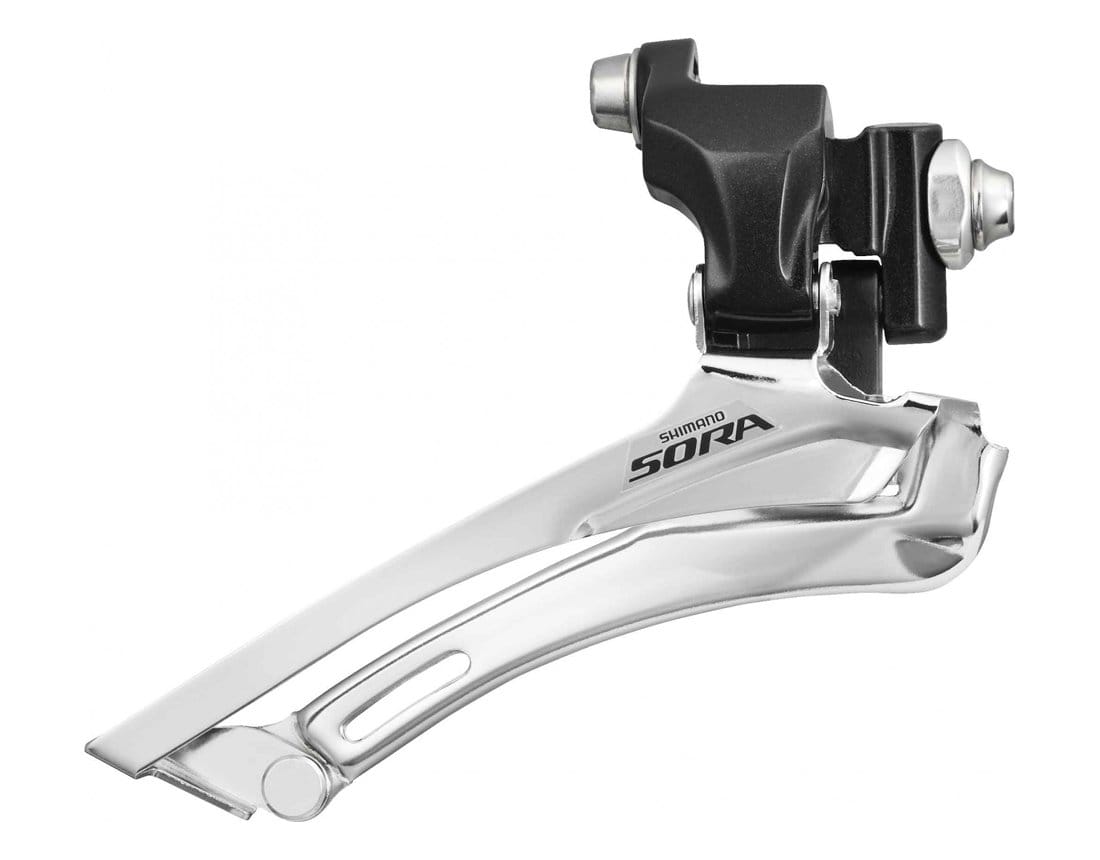 SHIMANO FD-R3000 SORA 2x9-SPEED BRAZED-ON FRONT DERAILLEUR