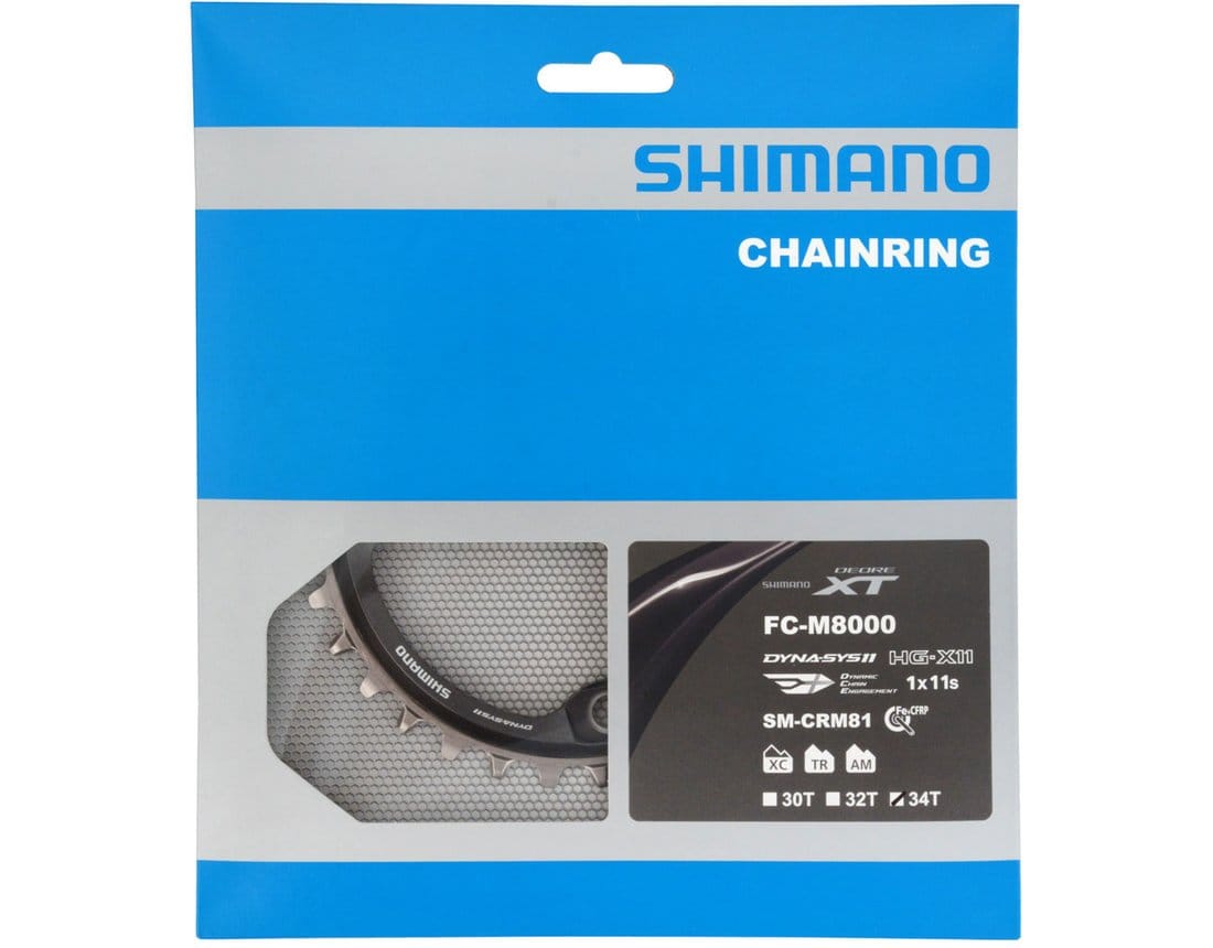 SHIMANO SM-CRM81 SINGLE CHAINRING FOR XT M8000