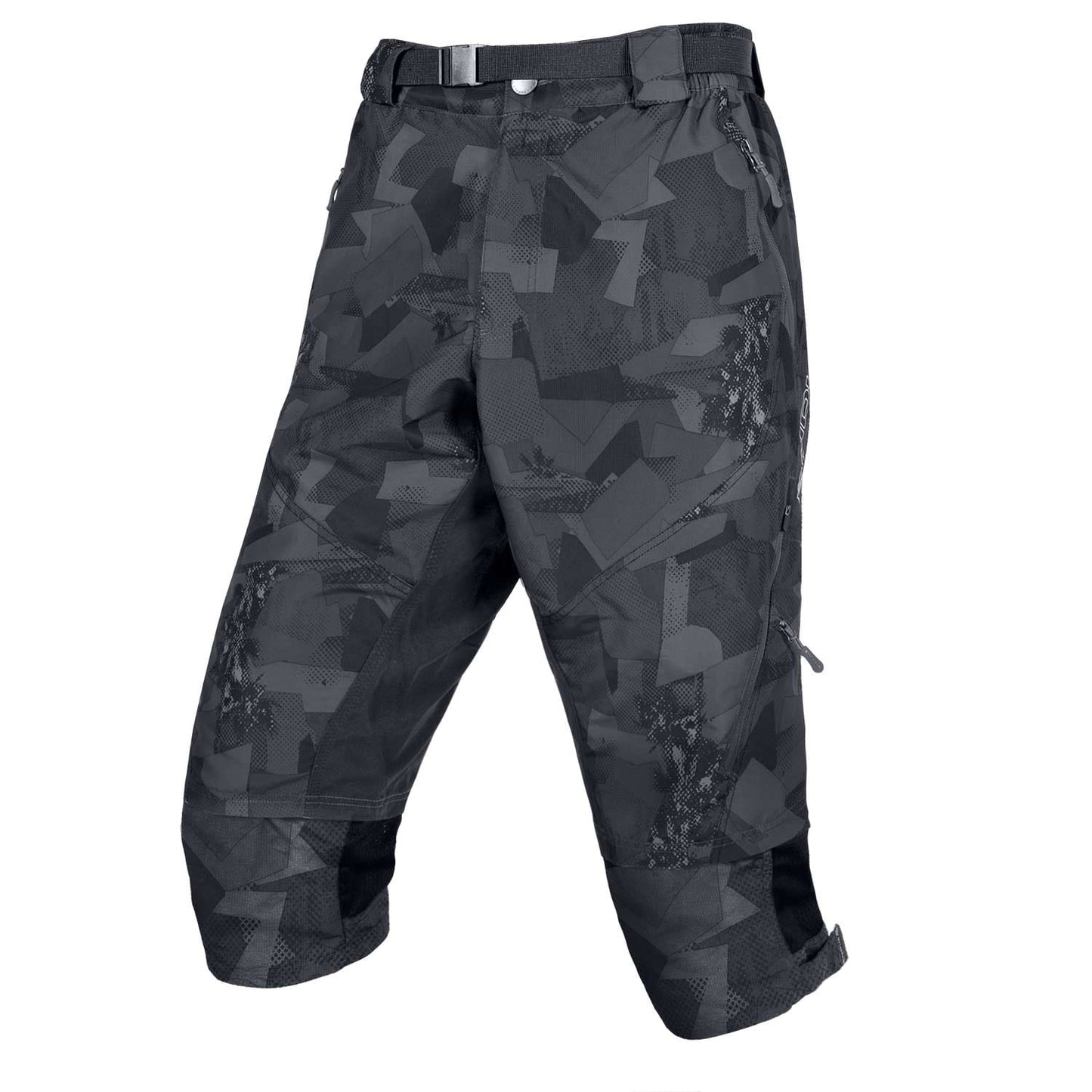 ENDURA HUMMVEE 3/4 SHORT II WITH LINER - GREY CAMO