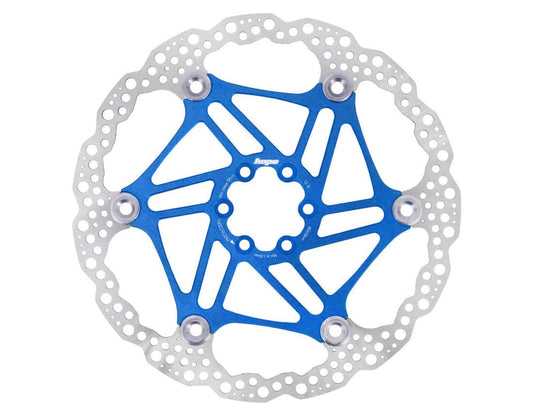 HOPE FLOATING 6-HOLE DISC ROTOR BLUE SMALL