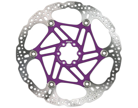 HOPE FLOATING 6-HOLE DISC ROTOR PURPLE SMALL
