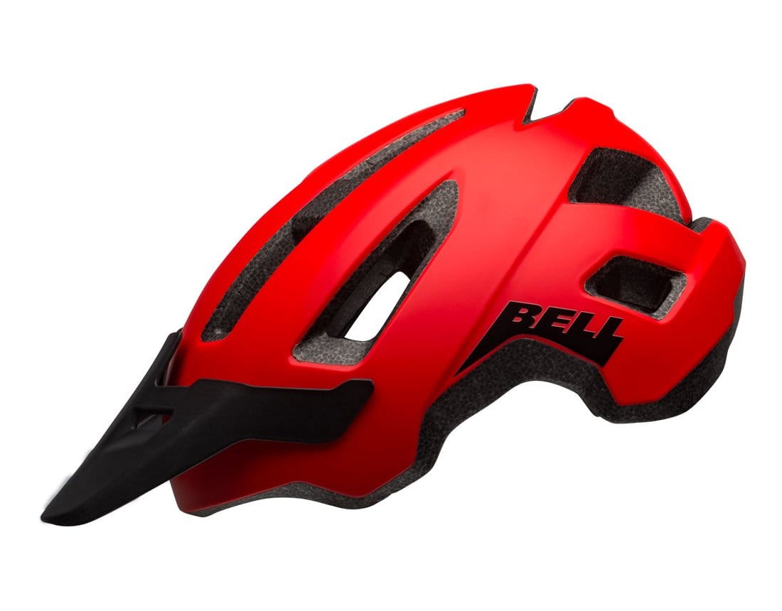 BELL NOMAD MTB HELMET - SOLID MATTE RED/BLACK