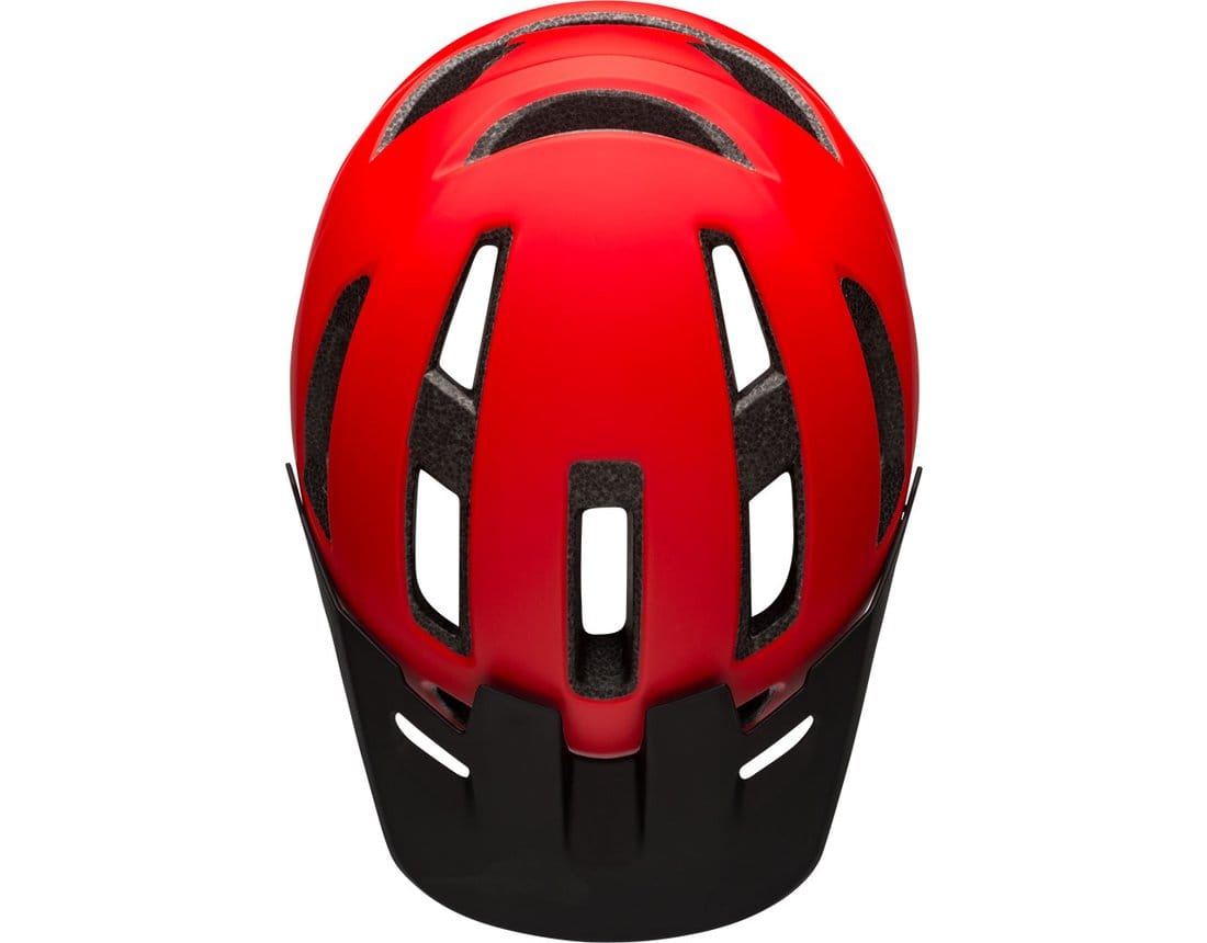 BELL NOMAD MTB HELMET - SOLID MATTE RED/BLACK