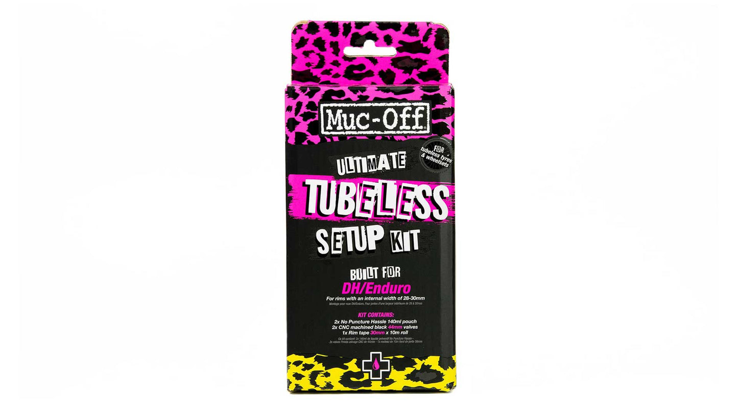 MUC-OFF ULTIMATE DH/TRAIL/ENDURO TUBELESS SETUP KIT