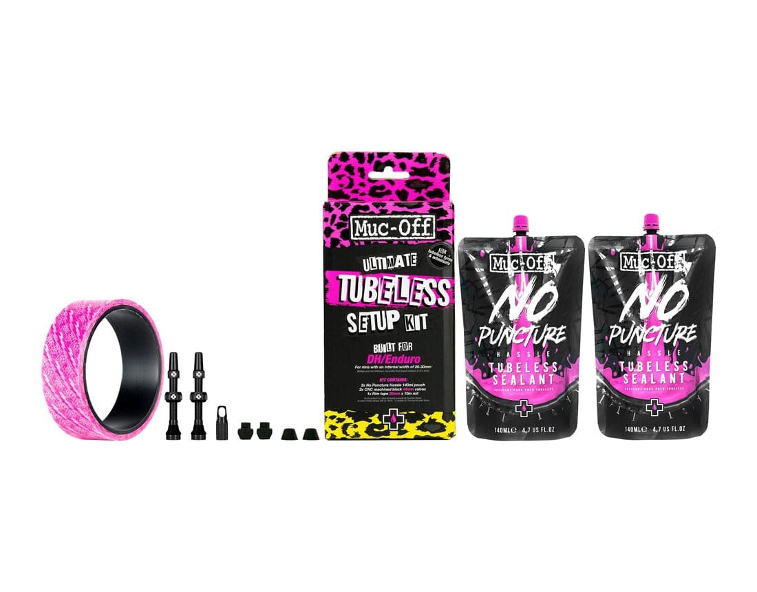 MUC-OFF ULTIMATE DH/TRAIL/ENDURO TUBELESS SETUP KIT