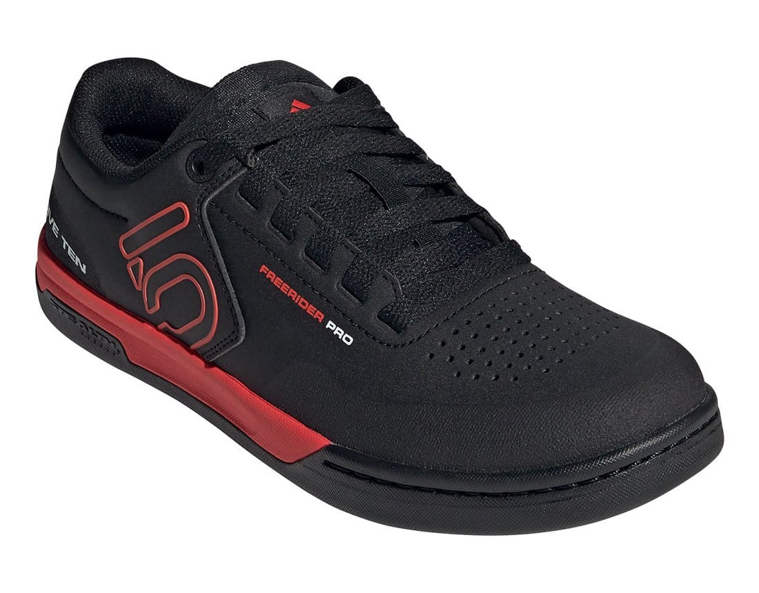 FIVE TEN FREERIDER PRO MOUNTAIN BIKE SHOES - CORE BLACK/RED/CLOUD WHITE