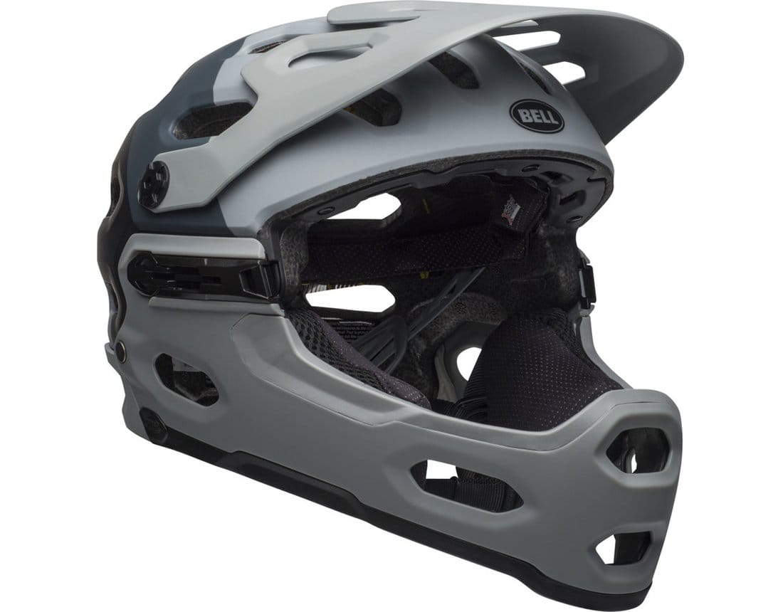 BELL SUPER 3R MIPS MTB HELMET - MATTE GREY/GUNMETAL