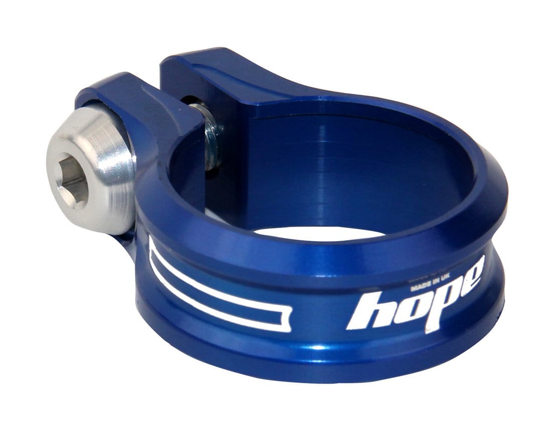 HOPE SEAT CLAMP WITH BOLT BLUE