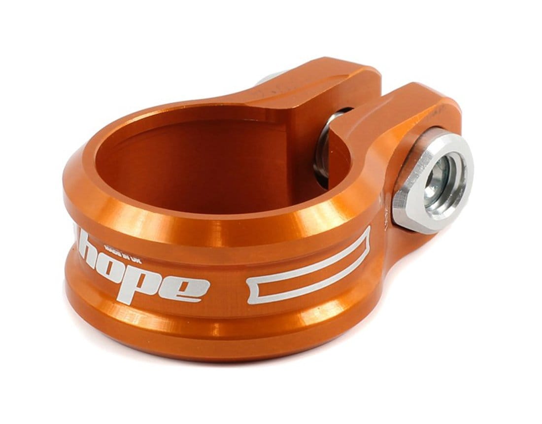 HOPE SEAT CLAMP WITH BOLT - ORANGE