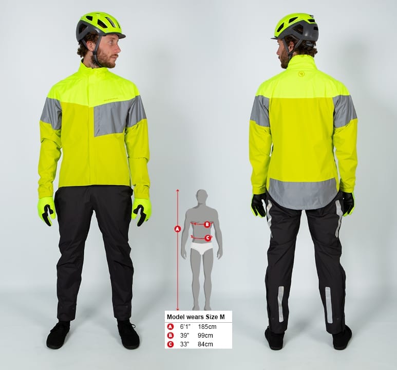 ENDURA URBAN LUMINITE JACKET II - HI-VIZ YELLOW