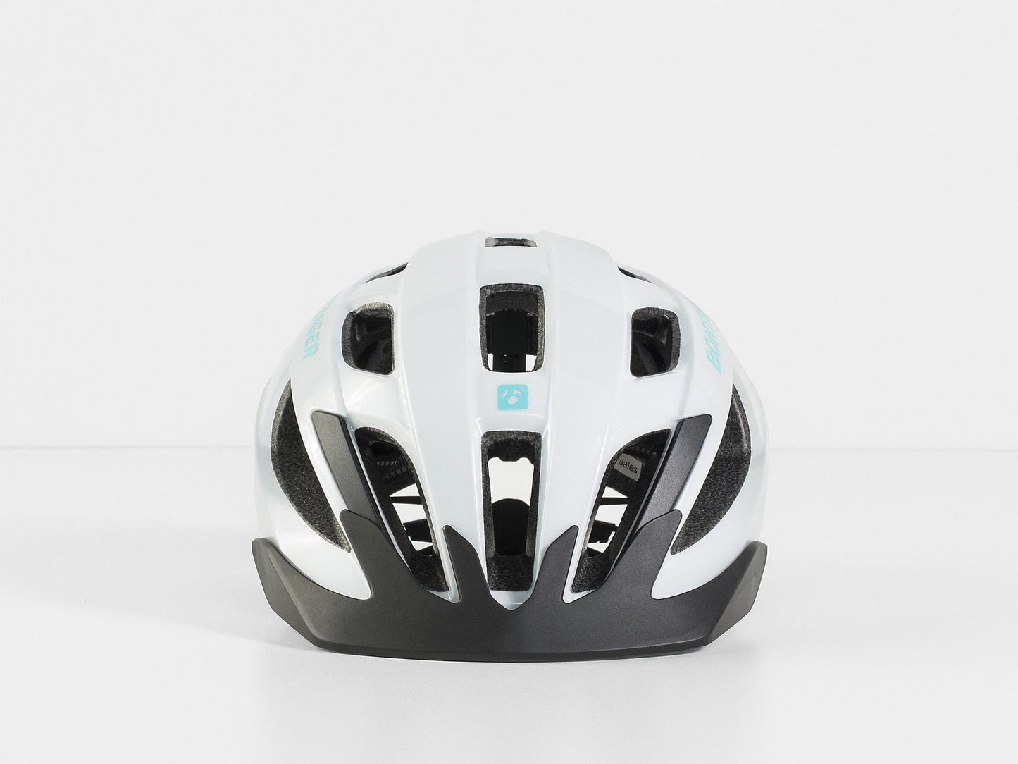 BONTRAGER SOLSTICE BIKE HELMET - WHITE/MIAMI GREEN