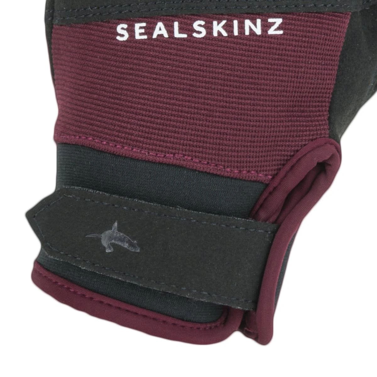 SEALSKINZ WATERPROOF ALL WEATHER MTB GLOVE - RED