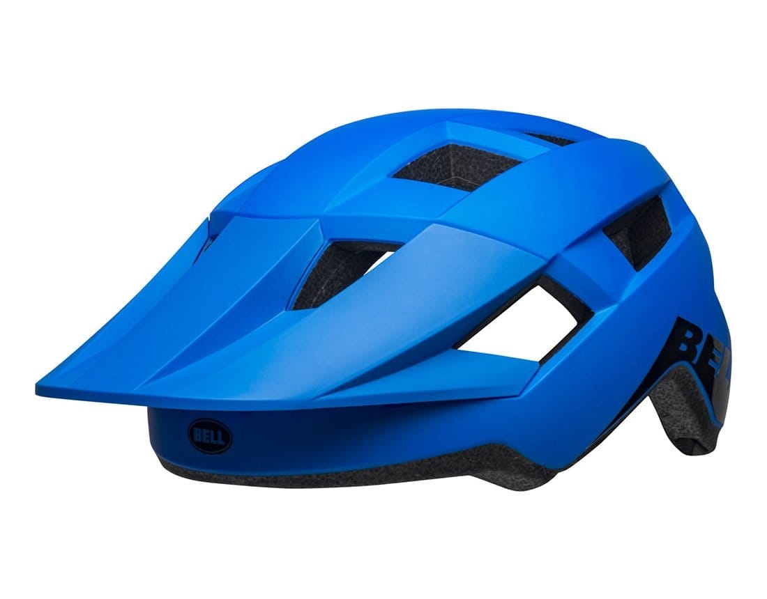 BELL SPARK MTB HELMET - SHADOW MATTE/GLOSS BLUE/BLACK