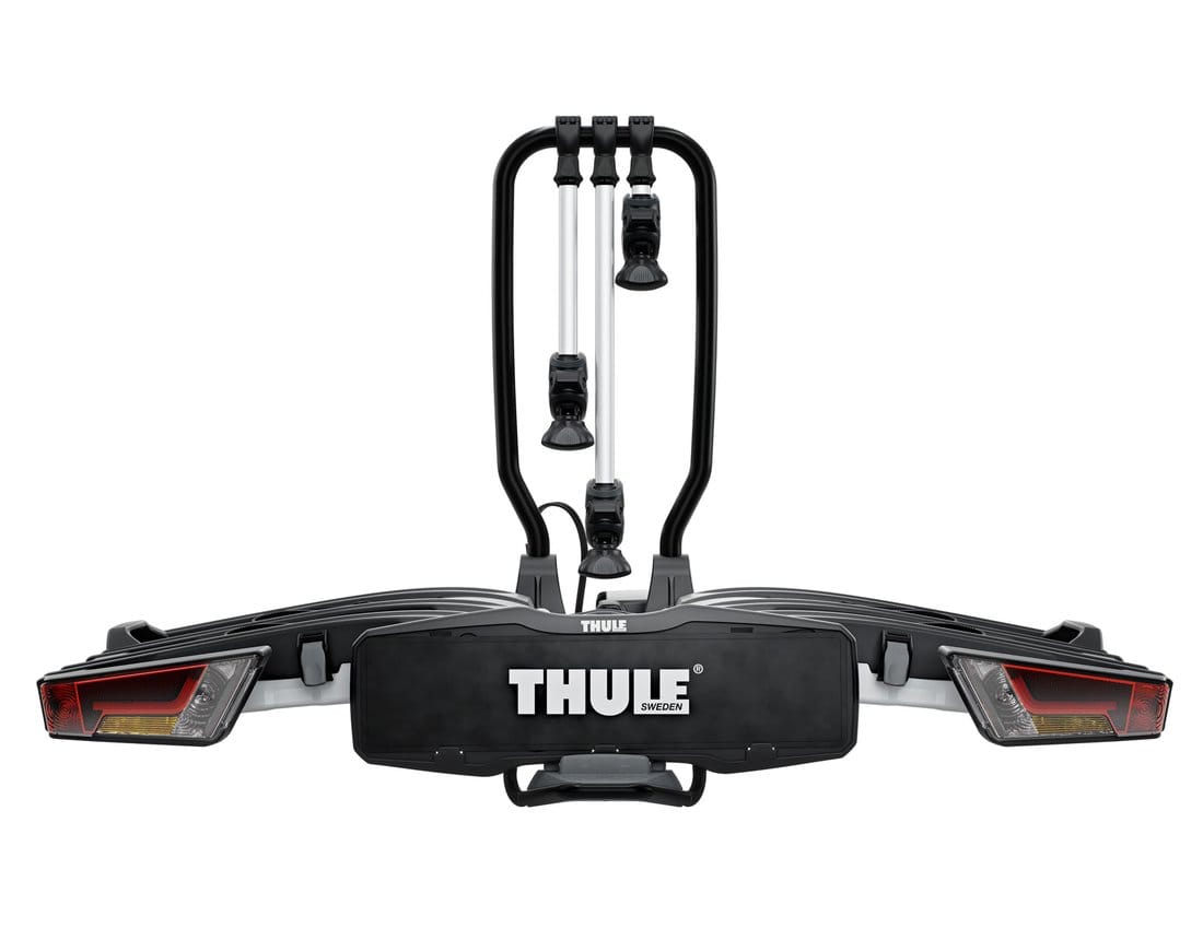 THULE EASYFOLD XT 3-BIKE TOWBAR MOUNTED CARRIER WITH ACUTIGHT TORQUE KNOBS