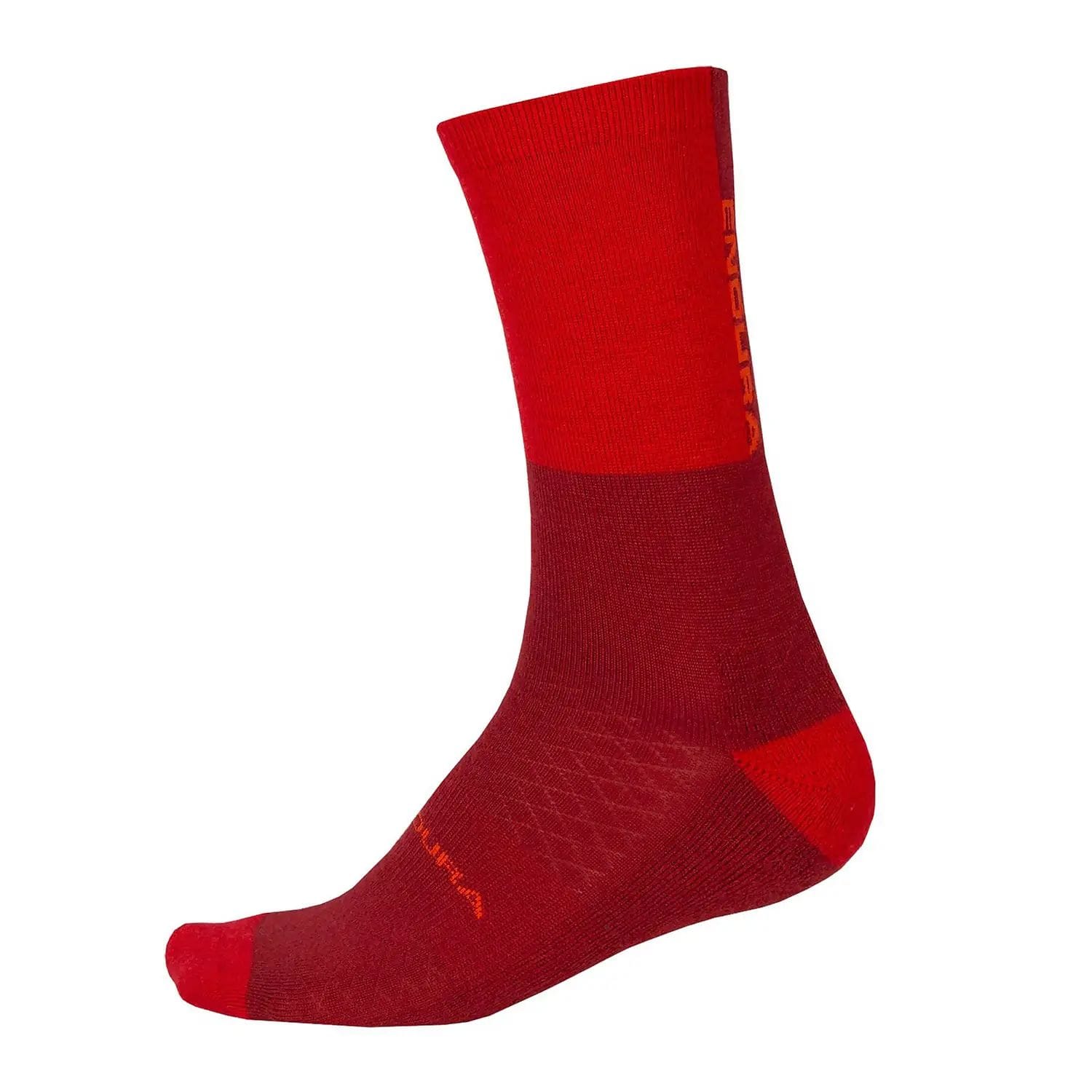 ENDURA BAABAA MERINO WINTER SOCK RUST RED