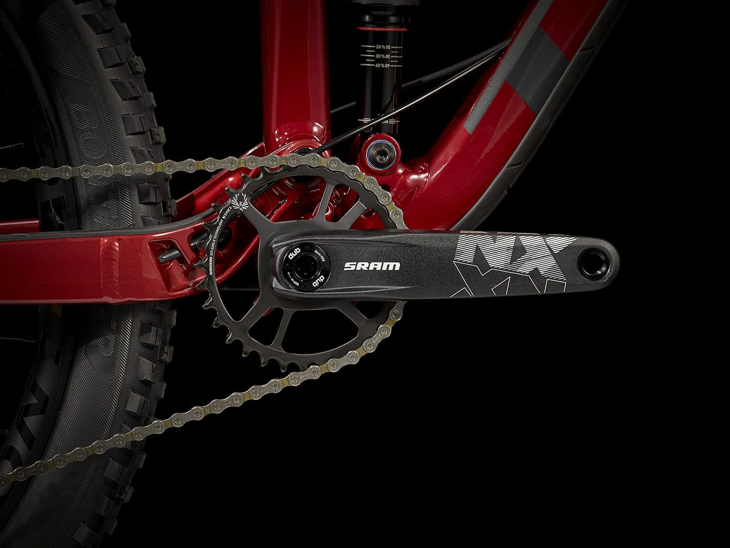 TREK REMEDY 7 MTB BIKE 2022 - CRIMSON