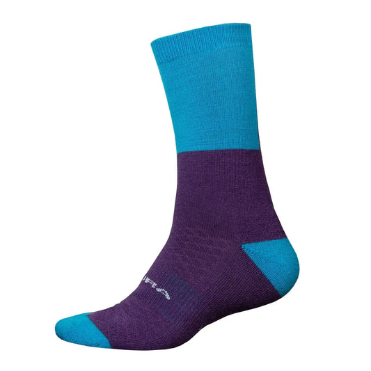ENDURA BAABAA MERINO WINTER SOCK ELECTRIC BLUE