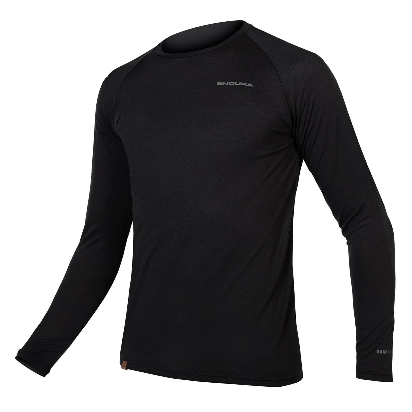 ENDURA BAABAA BLEND L/S BASELAYER - BLACK